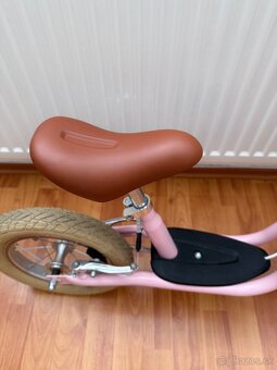 Vintage odrážadlo Puky LR XL ružové s košíkom - 4