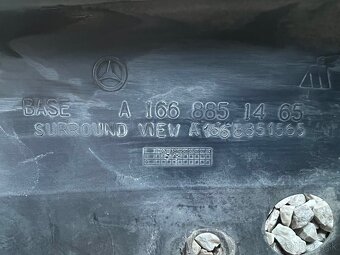 Mercedes W166 AMG styling predná mriežka A1668851465 - 4