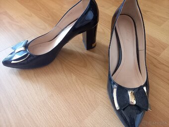 Kvalitne kozene topanky, pollini. JD, armani jeans, RL - 4