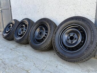 VW Crafter,MAN TGE disky zátaž 1200kg+zimné pneu 235/65 R16C - 4