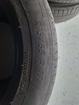 Letne pneumatiky 215/55 R 17 Michelin Primacy 4 DOT 0120 - 4