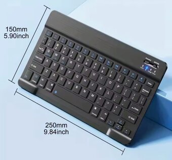 Bluetooth set klavesnica + mys BIELA - 4