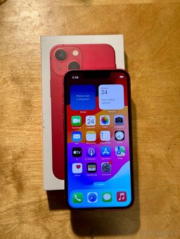 iPhone 13 Red BATERIE 100% TOP - 4