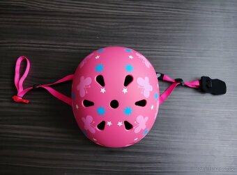 Dievčenská cyklistická prilba veľkosť XS/S 52-57cm obvod hl - 4