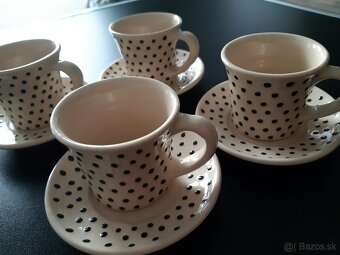 Bodkovane salky na kavu - 4