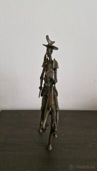 Salvador Dali  - Don Quijote - bronz - 4