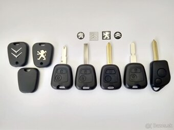 Peugeot autokľuč obal kluča - 4