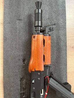 Airsoft zbraň AKS74U s príslušenstvom - 4