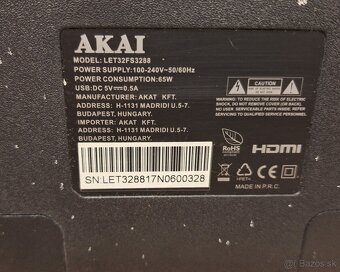 LED Smart TV Akai LET32FS3288 - 4