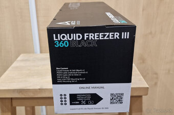 ARCTIC Liquid Freezer III 360 Black, nepžité, v záruka - 4