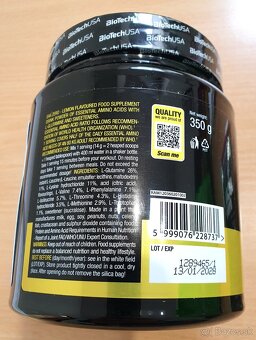 Aminokyseliny BioTech USA EAA ZERO + PROM-IN BCAA Synergy - 4