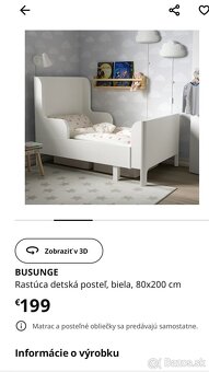 Detská posteľ ikea - 4