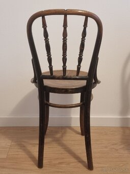 Retro drevené stoličky - 4