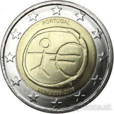 pamatne dvojeurove mince PORTUGALSKO  - starsie rocniky - 4