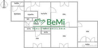 NR - 4 izb., širšie centrum - Rázusova ul., dobrá lokalita, - 4