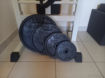 Skladacia pevná lavička na bench press - 4