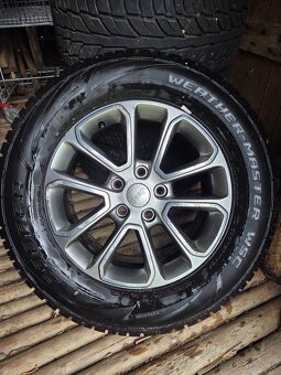 Jeep elektróny 5x127 r18 so zimnými pneu - 4