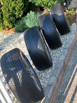 4x obute alu AEZ 5x112 R19 J-8 ET 39 pneu m+s 245/45 r19 - 4