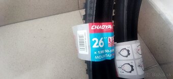 Predám 26" plášte na bicykel nové pár- 2ks = 25 eue po doho - 4