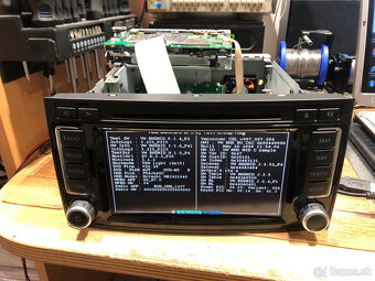 RNS 510 VW,SKODA,SEAT -Oprava radii - 4