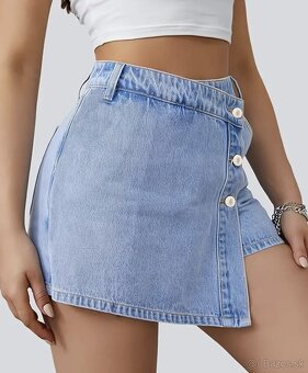 Dámske šortky so sukňou - 4