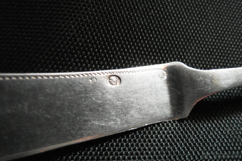 Dezertný nôž, nožík striebro - 4