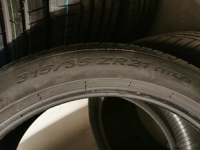 315/35 R21 - letné pneu Pirelli (2 ks) - DOT 22 - 7-6,4 mm - 4