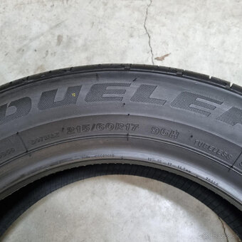 Letné pneumatiky 215/60 R17 BRIDGESTONE DOT0919 - 4