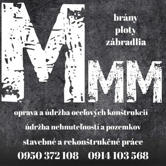 Údržba nehnuteľností, kosenie, výrez drevín, brány,zábradlia - 4