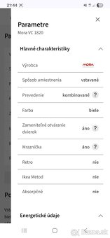 Chladnička Mora - 4