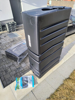 Nadrz na vodu plast / sud na dazdovu vodu na zahradu k domu - 4