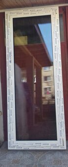 Predám balkonove dvere:95x230, 92x227 ,90x238 antracit/biela - 4