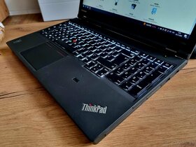 Výkonné LENOVO T540p - 15.6" - W10 - SSD - i5 - 8GB RAM - 4