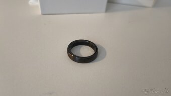 Platobný prsteň ONE Brushed black S9 - 4