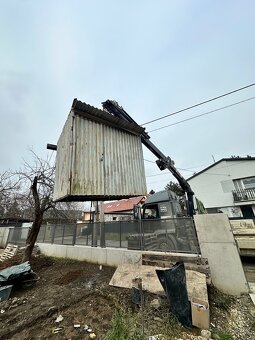 Predam plecháč šírka 225cmhlbka150cmvýška 210 cm - 4