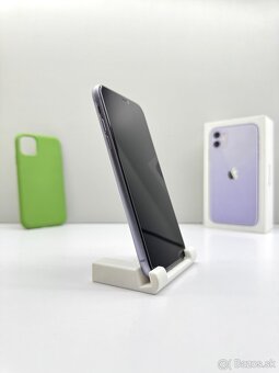 iPhone 11 PURPLE TOP STAV NOVÁ BATÉRIA 100% - 4