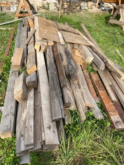 Hranoly, laty dosky na šalung - 4