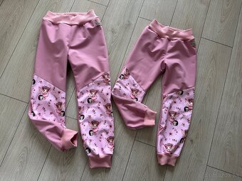 Softshellove nohavice s flisom 86-140 - 4
