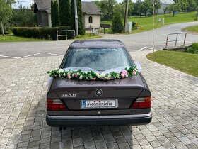 Svadobné auto, auto na svadbu, prenájom Mercedes - 4