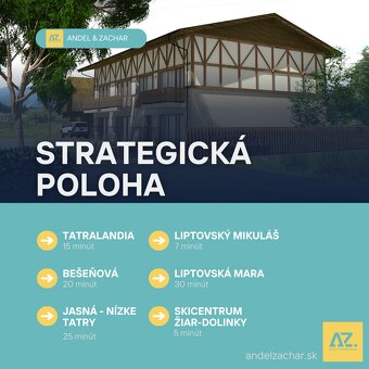 Na PREDAJ elegantné apartmány s výhľadom na hory - Smrečany - 4
