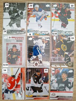 Hokejové kartičky Mix NHL + Slováci - 4