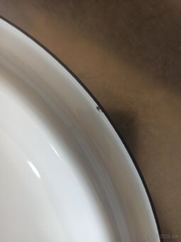 Smaltovaný kastról 28cm a keramická forma na vianočku 28 cm - 4