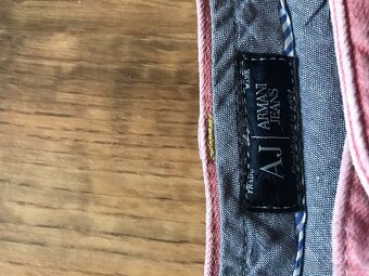 ARMANI originál pánske capri nohavice L - 4