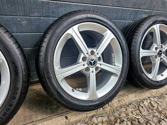 Letná Sada Mercedes 5x112 17"+Zánovné Letné Pneu 205/50 R17 - 4