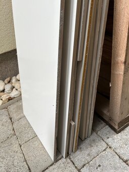 Biely taliansky obklad do kuchyne 90x30x1cm použitý 2,2m2 - 4