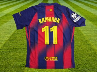 dres RAPHINHA FC Barcelona home edition 25/26 115-165 cm - 4