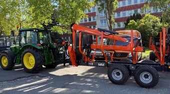 Vyvažecí vlek vyvažečka, vývozka MTM 10T Ruka 6.6m - 4