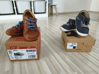 Detské barefoot kožené topánky Camper - 4