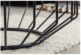 Konferenčný stolík Factory Loft 56 cm prírodná man - 4