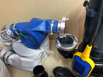 Ponorné kalové čerpadlo s vnútroným drvičom s plavákom - 4